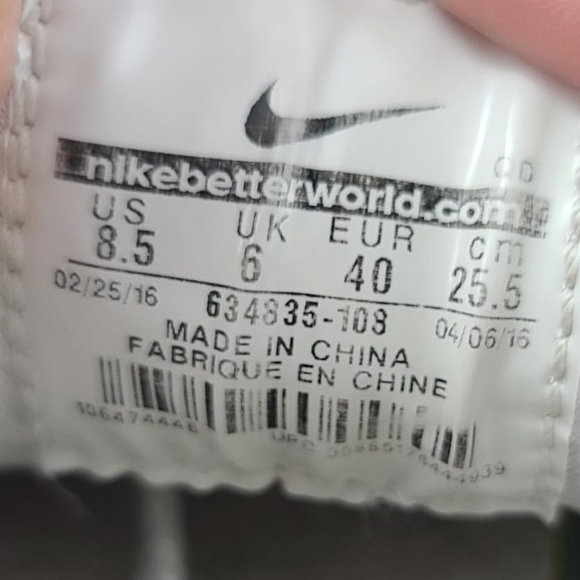 Nike Air Huarache Run Women Shoes White Nike Sneakers Size US 8.5 - Picture 10 of 10